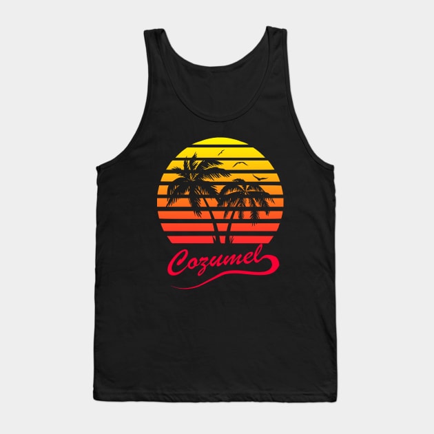 Cozumel Mexico Tank Top by Nerd_art